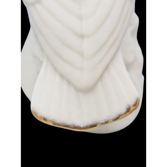 Lenox Eagle on Flag Figurine China Jewels Collection Porcelain 1994 Gold Trim 6" - Picture 2 of 12